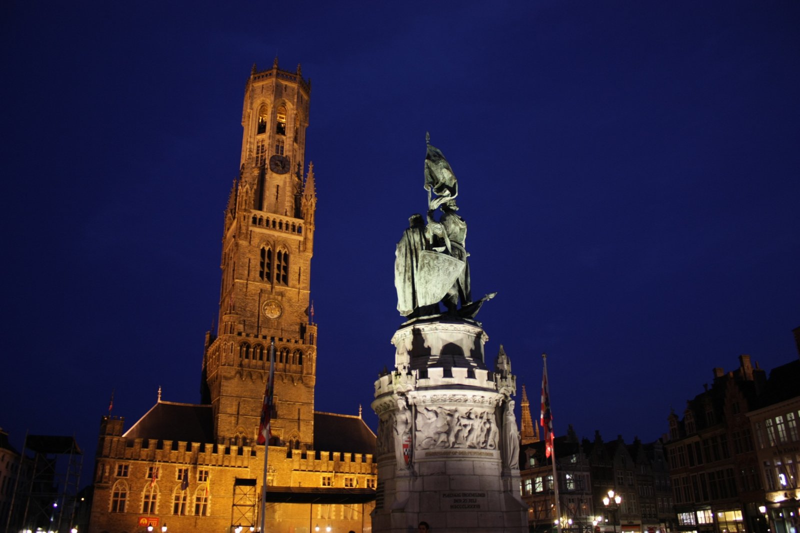 Bruges central square